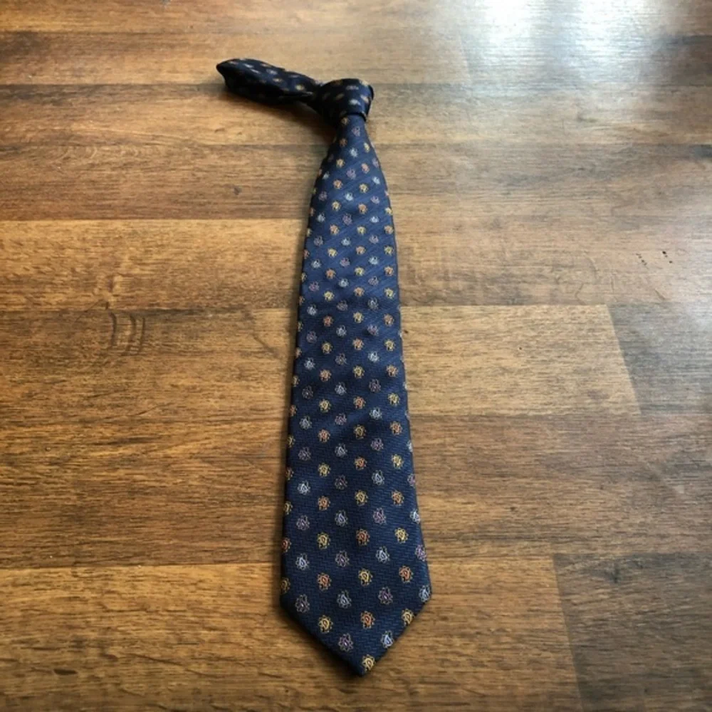 J. Z. Richards Boulder Blue & Orange Paisley Tie